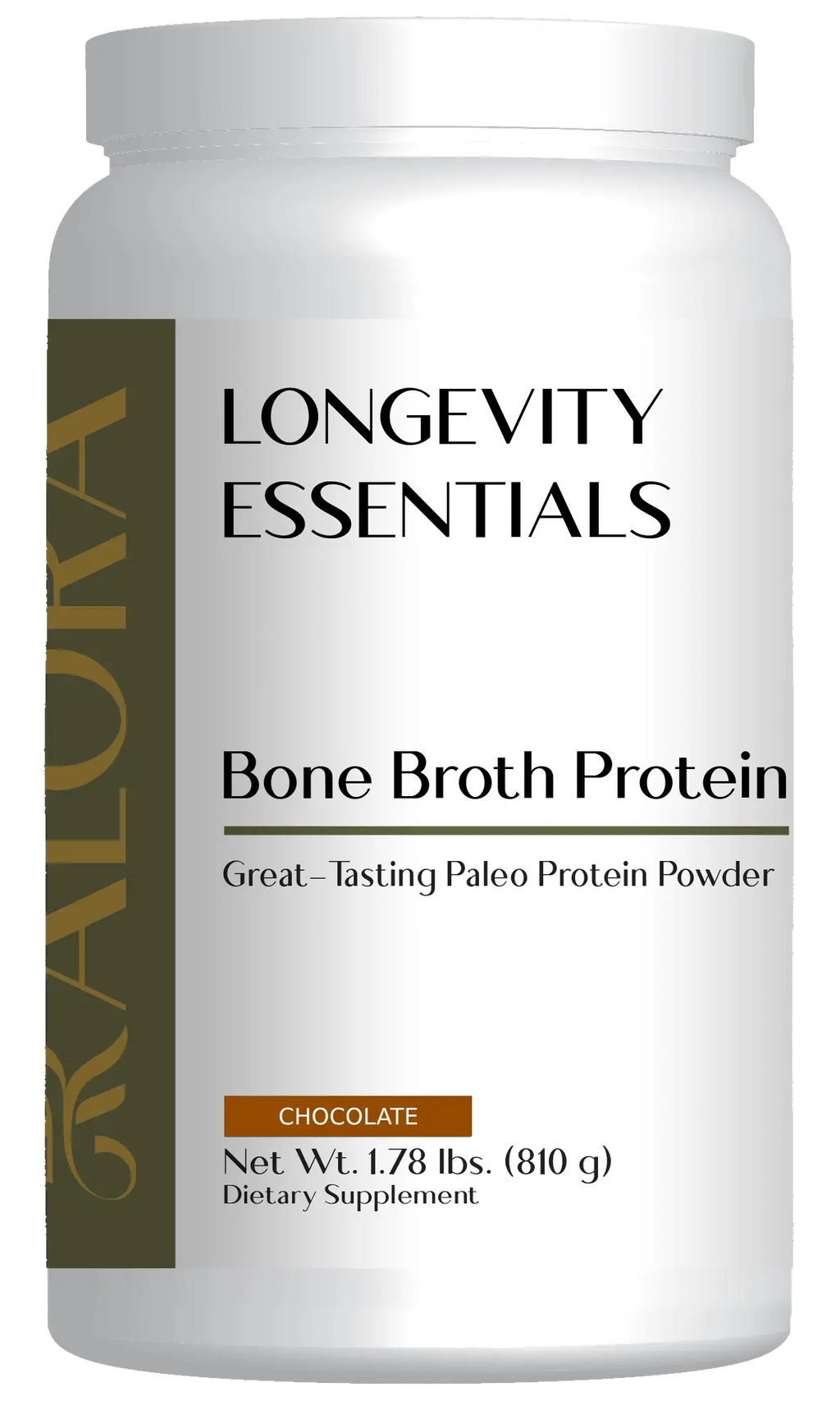 Alora - Longevity Essentials - Bone Broth Protein Chocolate